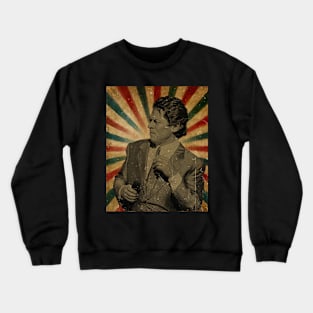 Photo Vintage Retro Look Fan Design // Robert Allen Palmer Crewneck Sweatshirt